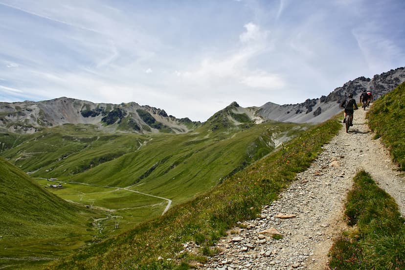 Umbrailpass-Selva-italy-in-summer